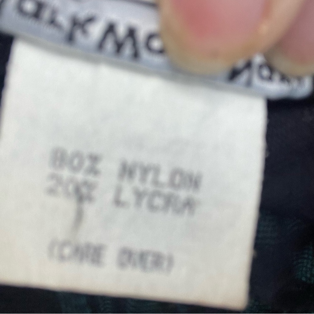 Mark Wong Nark Sheer Hooded 1/2 Zip Front Top - image 6